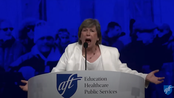 Randi Weingarten delivers 'unhinged' speech warning of 'fascism,' 'violence' if Trump is re-elected